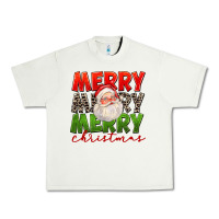 Pistachio Merry Christmas Santa Urban Heavy Tee - FaDigitalArtStudio