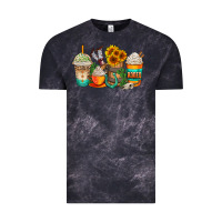 Cloud Black rodeo coffee cups Vintage Tee - AdoDesignShop