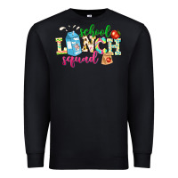 Black school lunch squad Premium Sweatshirt - NancyCooperArtShop