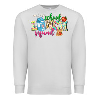 Dove Grey school lunch squad Premium Sweatshirt - NancyCooperArtShop