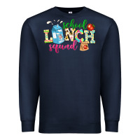 Navy school lunch squad Premium Sweatshirt - NancyCooperArtShop