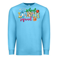 Ocean Blue school lunch squad Premium Sweatshirt - NancyCooperArtShop