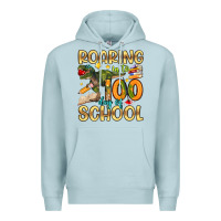 Blue Mist roaring in to 100 day of school Premium Hoodie - Artiststas