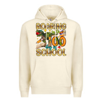 Sandshell roaring in to 100 day of school Premium Hoodie - Artiststas