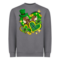 Storm St. Patrick's Day lucky heart Heavyweight Sweatshirt - Neo Western
