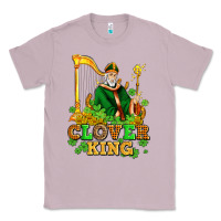 Lilac st patricks clover king  with shamrocks Classic Tee - AdoDesignShop
