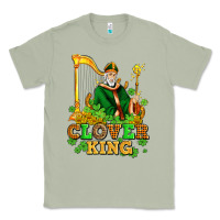 Matcha st patricks clover king  with shamrocks Classic Tee - AdoDesignShop