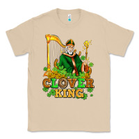Mushroom st patricks clover king  with shamrocks Classic Tee - AdoDesignShop
