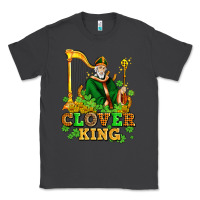 Smoke st patricks clover king  with shamrocks Classic Tee - AdoDesignShop