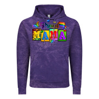 Cloud Purple proud mama Vintage Hoodie - Zillion Design Studio