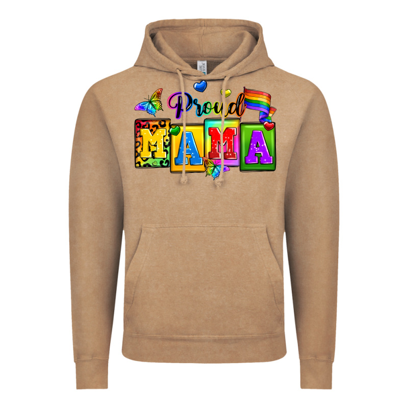 Proud Mama Vintage Hoodie by Zillion Design Studio | Teevron