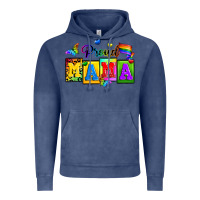Vintage Denim proud mama Vintage Hoodie - Zillion Design Studio