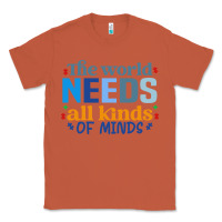 Copper The world needs all kinds of minds Classic Tee - CowhideDigitalArt