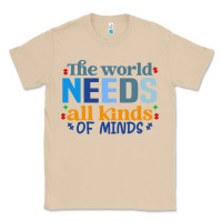 Mushroom The world needs all kinds of minds Classic Tee - CowhideDigitalArt