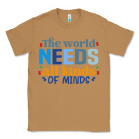 Toasted Coconut The world needs all kinds of minds Classic Tee - CowhideDigitalArt