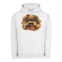 Pigment Lunar Rock Fall School Bus Urban Hoodie - texasbilliewilder