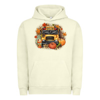 Fall School Bus Urban Hoodie | Teevron