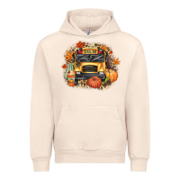 Sandshell Fall School Bus Urban Hoodie - texasbilliewilder