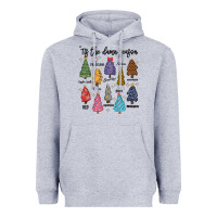 Heather Grey tis the damn season music Heavyweight Hoodie - MaliasSmallBusiness