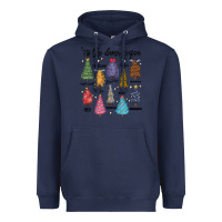 Navy tis the damn season music Heavyweight Hoodie - MaliasSmallBusiness