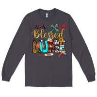 Smoke blessed nurse Long Sleeve Tee - BundleAndBundleShop