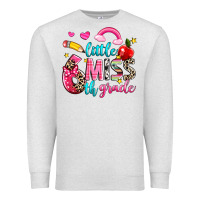 Oatmeal Heather little miss sixth grade Premium Sweatshirt - NancyCooperArtShop