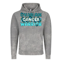 Cloud Rock Ovarian Cancer Warrior Vintage Hoodie - texasbilliewilder