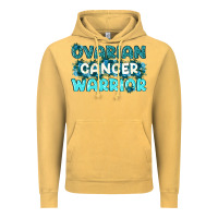 Vintage Mustard Ovarian Cancer Warrior Vintage Hoodie - texasbilliewilder