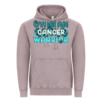 Vintage Zinc Ovarian Cancer Warrior Vintage Hoodie - texasbilliewilder