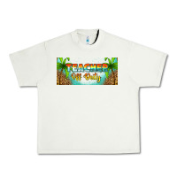 Pistachio western teacher off duty 16oz libbey glass Urban Heavy Tee - HRA Design Shop