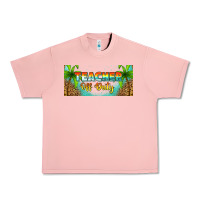 Salmon western teacher off duty 16oz libbey glass Urban Heavy Tee - HRA Design Shop
