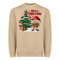 Mushroom merry christmas gnomes Heavyweight Sweatshirt - FaDigitalArtStudio