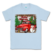 Dusty Blue merry christmas Classic Tee - JahusDesignShop