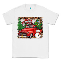 White merry christmas Classic Tee - JahusDesignShop