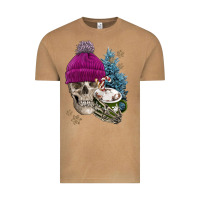Vintage Camel winter skeleton skull Vintage Tee - FaDigitalArtStudio