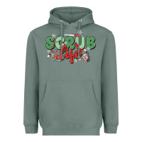 Sage scrub life Heavyweight Hoodie - MaliasSmallBusiness