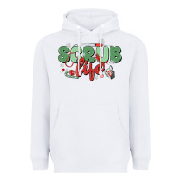 White scrub life Heavyweight Hoodie - MaliasSmallBusiness