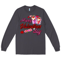 Smoke happy valentines day Long Sleeve Tee - AdoDesignShop