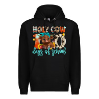 Black holy cow 100 days of school Premium Hoodie - Artiststas