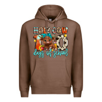 Chestnut holy cow 100 days of school Premium Hoodie - Artiststas