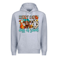 Heather Grey holy cow 100 days of school Premium Hoodie - Artiststas