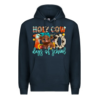 Holy Cow 100 Days Of School Premium Hoodie | Teevron