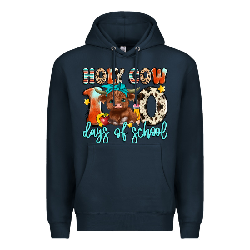 Holy Cow 100 Days Of School Premium Hoodie by Artiststas | Teevron