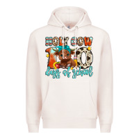 Pale Pink holy cow 100 days of school Premium Hoodie - Artiststas