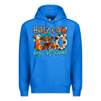 True Royal holy cow 100 days of school Premium Hoodie - Artiststas
