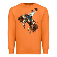 Carrot american paint horse rodeo cowboy Premium Sweatshirt - MaliasSmallBusiness