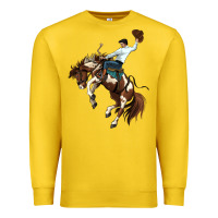 Lemon american paint horse rodeo cowboy Premium Sweatshirt - MaliasSmallBusiness