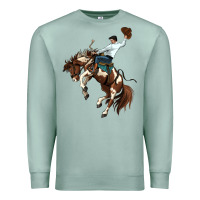Seafoam american paint horse rodeo cowboy Premium Sweatshirt - MaliasSmallBusiness