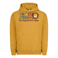 Pigment Peanut Butter Xoxo the original love letters Urban Hoodie - NancyCooperArtShop