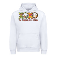 White Xoxo the original love letters Urban Hoodie - NancyCooperArtShop